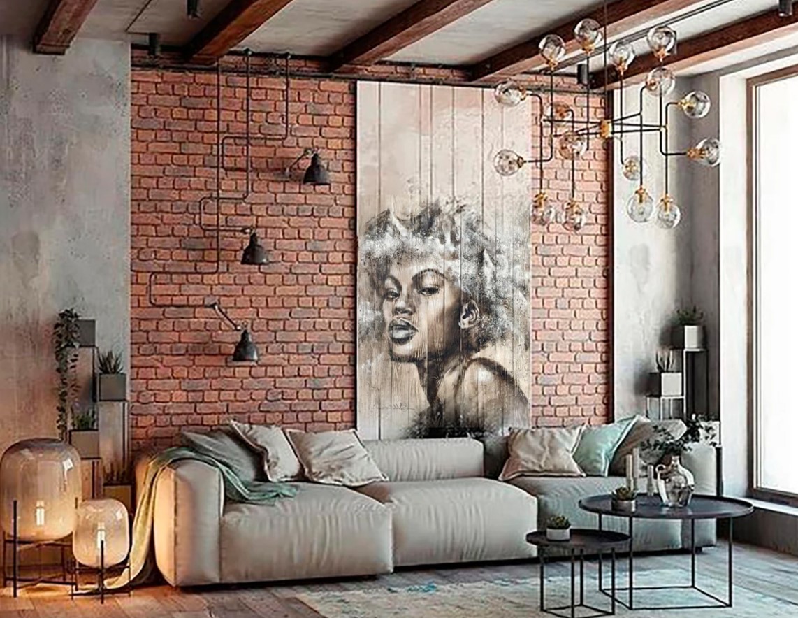 Professional wall finishing training session